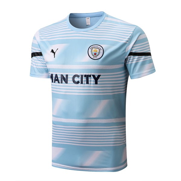 Camiseta Entrenamien Manchester City 2022/23 Azul